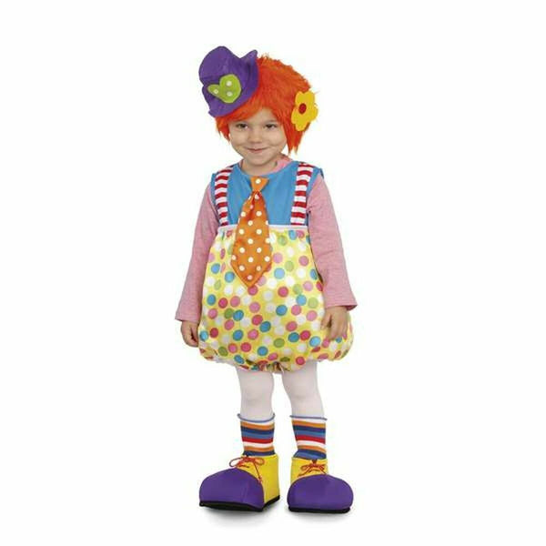 Maskeraddräkt för barn My Other Me Clown 7-12 månader (Renoverade A)-Leksaker och spel, Fancy klänning och accessoarer-My Other Me-peaceofhome.se