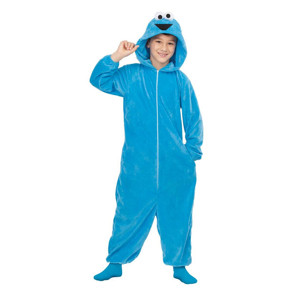 Maskeraddräkt för barn My Other Me Cookie Monster Sesame Street 7-9 år-Leksaker och spel, Fancy klänning och accessoarer-My Other Me-peaceofhome.se