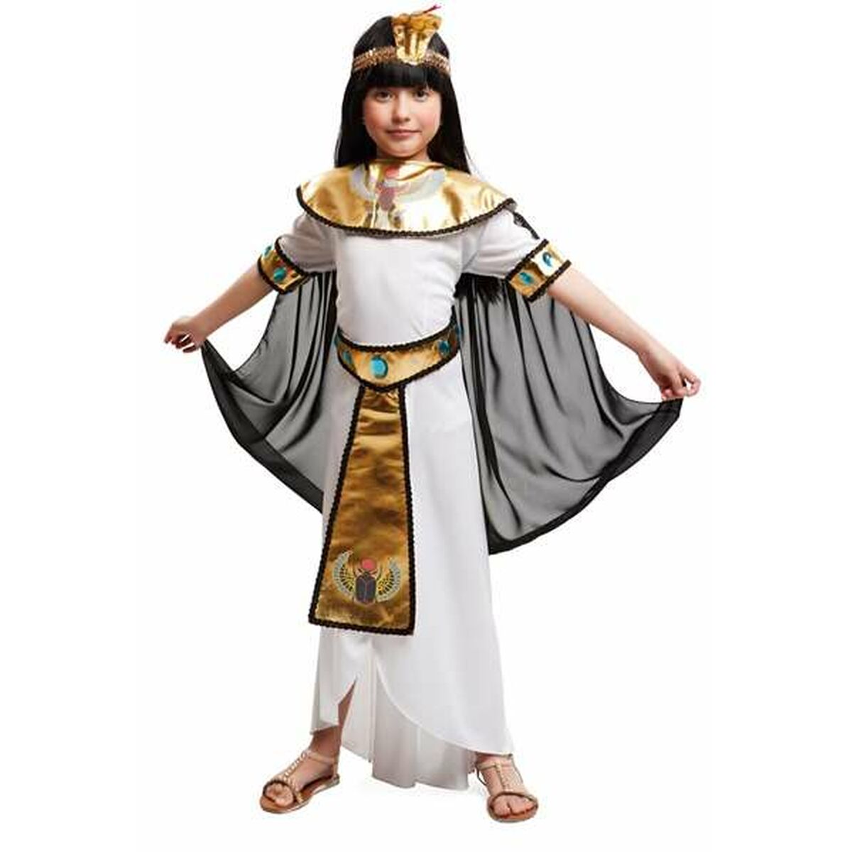Maskeraddräkt för barn My Other Me Egyptisk kvinna-Leksaker och spel, Fancy klänning och accessoarer-My Other Me-peaceofhome.se