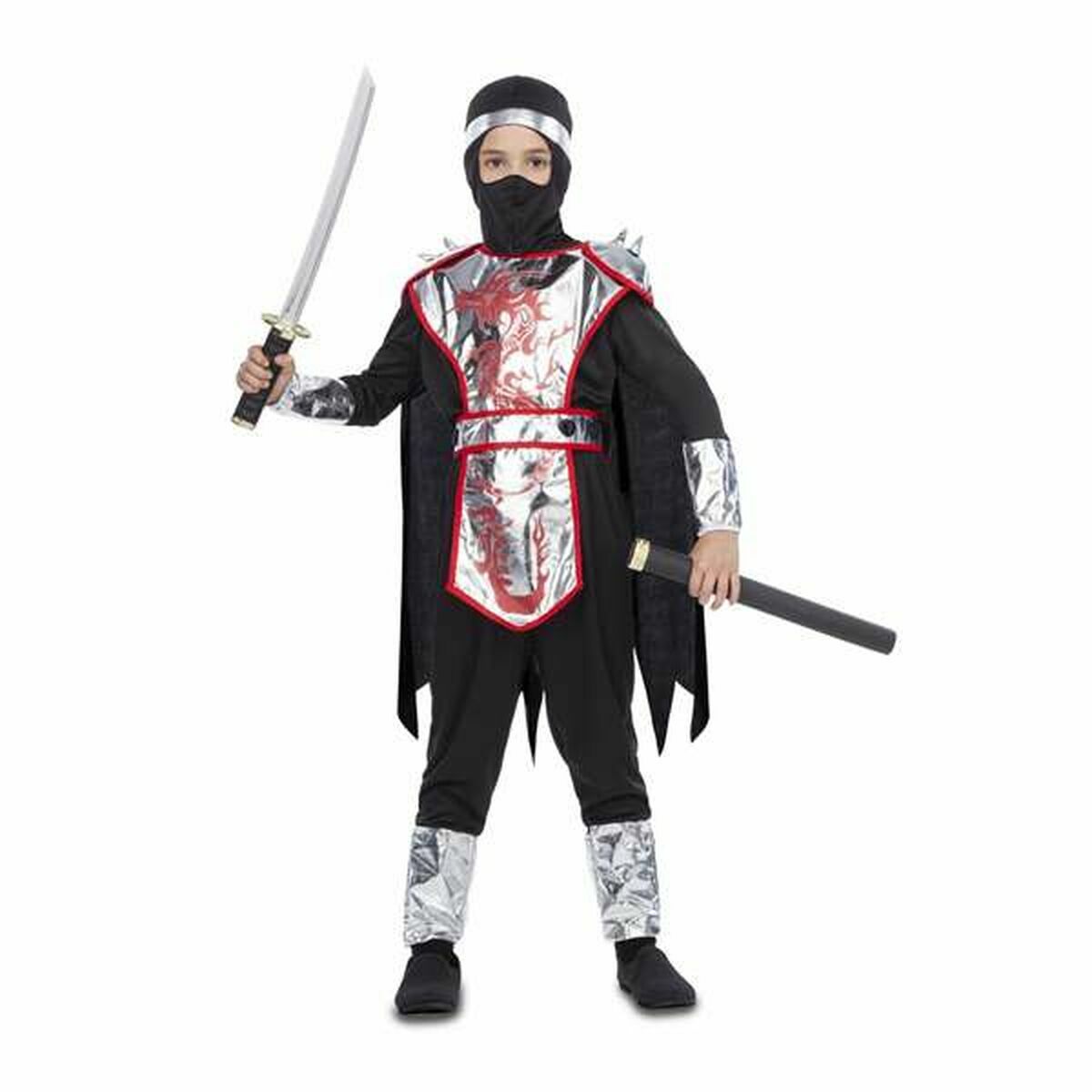 Maskeraddräkt för barn My Other Me Ninja 5 Delar (5 Delar)-Leksaker och spel, Fancy klänning och accessoarer-My Other Me-peaceofhome.se