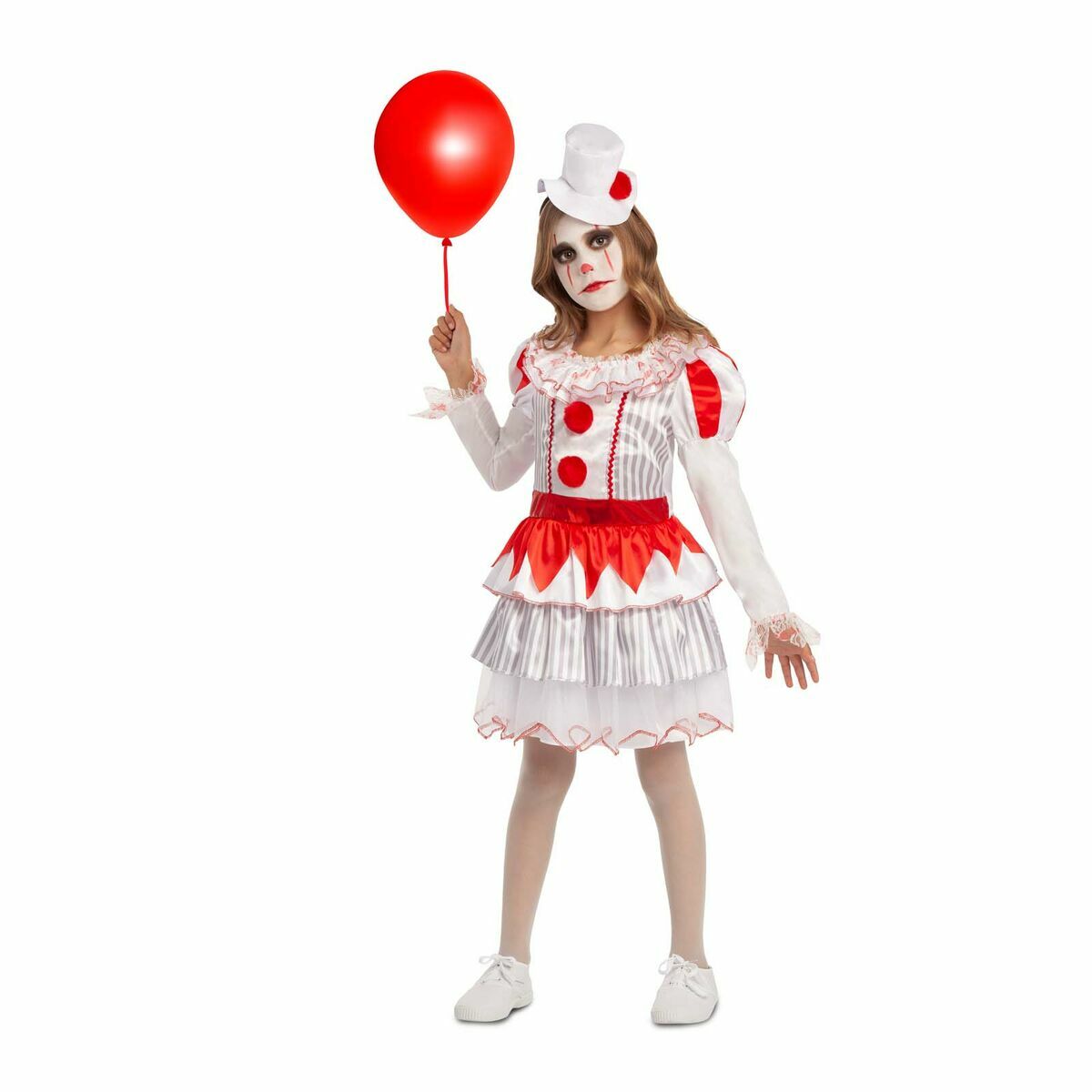 Maskeraddräkt för barn My Other Me Olycksbringande kvinnlig clown 2 Delar-Leksaker och spel, Fancy klänning och accessoarer-My Other Me-peaceofhome.se