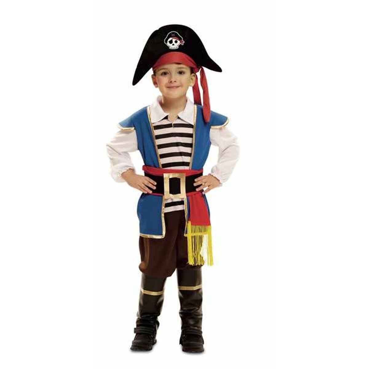 Maskeraddräkt för barn My Other Me Pirat (6 Delar)-Leksaker och spel, Fancy klänning och accessoarer-My Other Me-peaceofhome.se