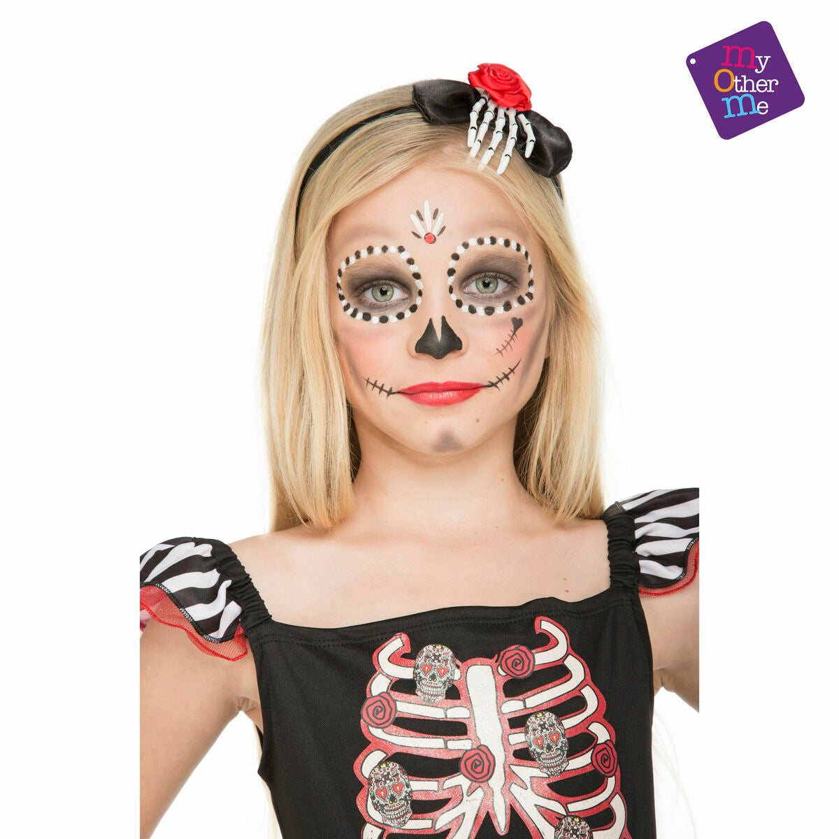 Maskeraddräkt för barn My Other Me Skelett 7-9 år (2 Delar)-Leksaker och spel, Fancy klänning och accessoarer-My Other Me-peaceofhome.se