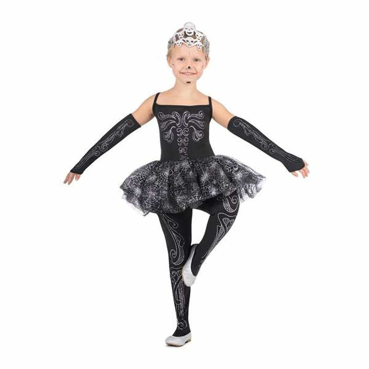 Maskeraddräkt för barn My Other Me Skelett Ballerina-Leksaker och spel, Fancy klänning och accessoarer-My Other Me-peaceofhome.se
