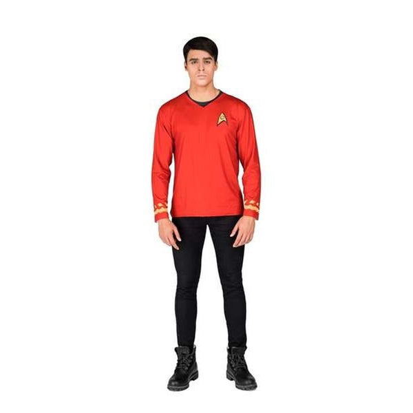 Maskeraddräkt för barn My Other Me Star Trek Scotty T-shirt Röd-Leksaker och spel, Fancy klänning och accessoarer-My Other Me-peaceofhome.se