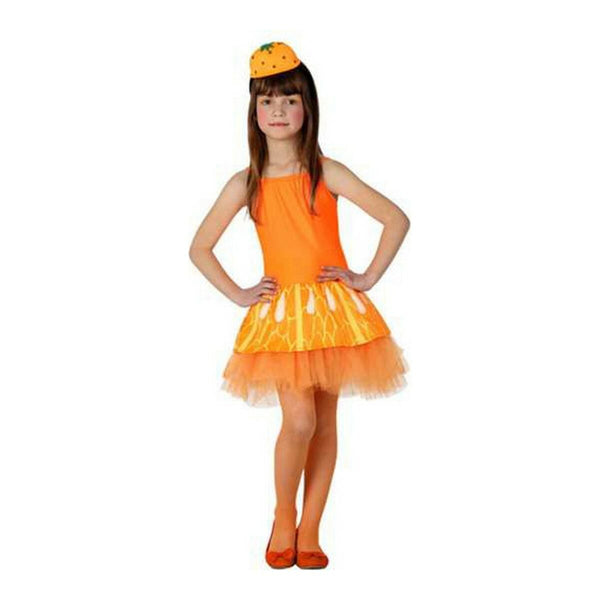 Maskeraddräkt för barn Orange-Leksaker och spel, Fancy klänning och accessoarer-BigBuy Carnival-7-9 år-peaceofhome.se