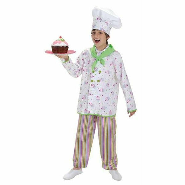 Maskeraddräkt för barn Pastry Chef (4 Delar)-Leksaker och spel, Fancy klänning och accessoarer-BigBuy Carnival-peaceofhome.se