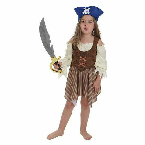 Maskeraddräkt för barn Ränder Pirat (4 Delar)