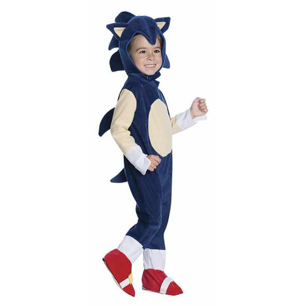 Maskeraddräkt för barn Rubies Sonic The Hedgehog Deluxe-Leksaker och spel, Fancy klänning och accessoarer-Rubies-peaceofhome.se