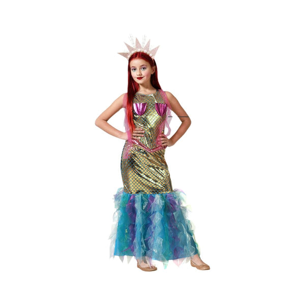 Maskeraddräkt för barn Sjöjungfru 10-12 år-Leksaker och spel, Fancy klänning och accessoarer-BigBuy Outdoor-peaceofhome.se