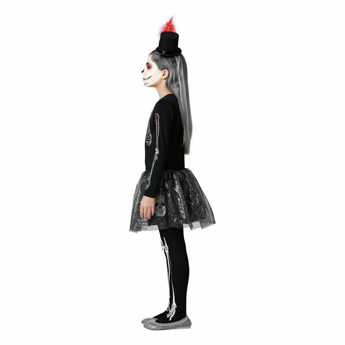 Maskeraddräkt för barn Skelett-Leksaker och spel, Fancy klänning och accessoarer-BigBuy Carnival-peaceofhome.se