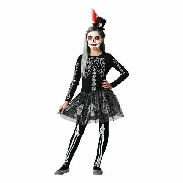 Maskeraddräkt för barn Skelett-Leksaker och spel, Fancy klänning och accessoarer-BigBuy Carnival-peaceofhome.se