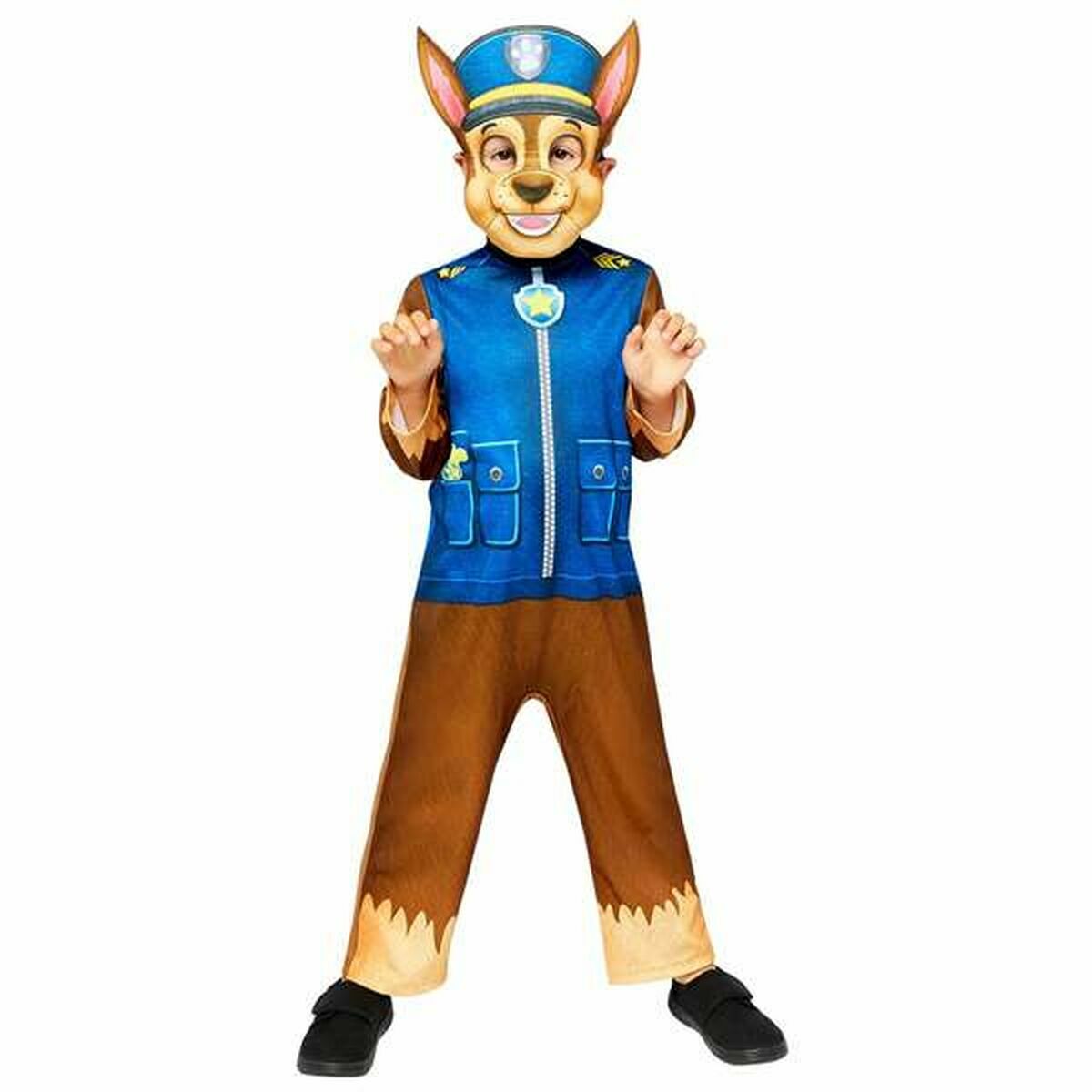 Maskeraddräkt för barn The Paw Patrol Chase Good-Leksaker och spel, Fancy klänning och accessoarer-The Paw Patrol-peaceofhome.se