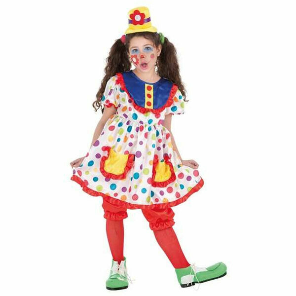 Maskeraddräkt för barn Tina Clown (3 Delar)-Leksaker och spel, Fancy klänning och accessoarer-BigBuy Carnival-peaceofhome.se