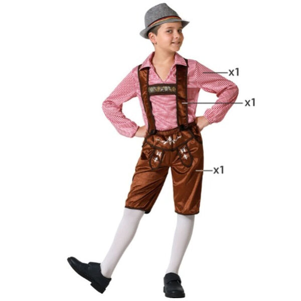 Maskeraddräkt för barn Tyskland Barn-Leksaker och spel, Fancy klänning och accessoarer-BigBuy Carnival-peaceofhome.se