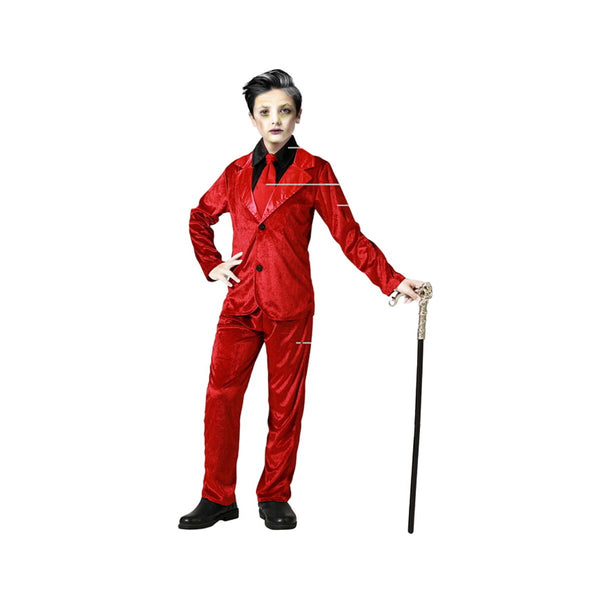 Maskeraddräkt för barn Vampyr 5-6 år-Leksaker och spel, Fancy klänning och accessoarer-BigBuy Carnival-peaceofhome.se