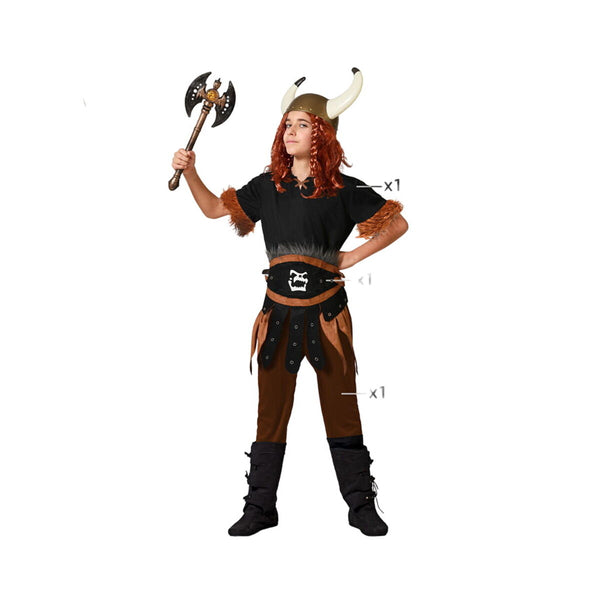 Maskeraddräkt för barn Viking-Leksaker och spel, Fancy klänning och accessoarer-BigBuy Carnival-peaceofhome.se