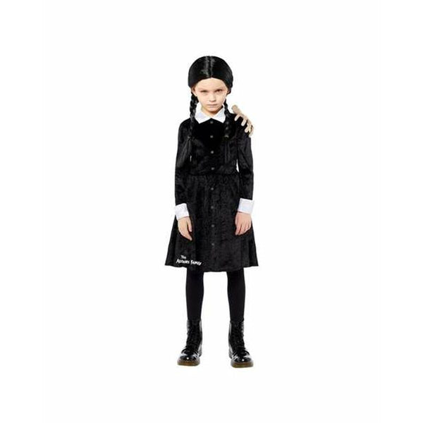 Maskeraddräkt för barn Wednesday Addams 8-10 år-Leksaker och spel, Fancy klänning och accessoarer-Wednesday-peaceofhome.se