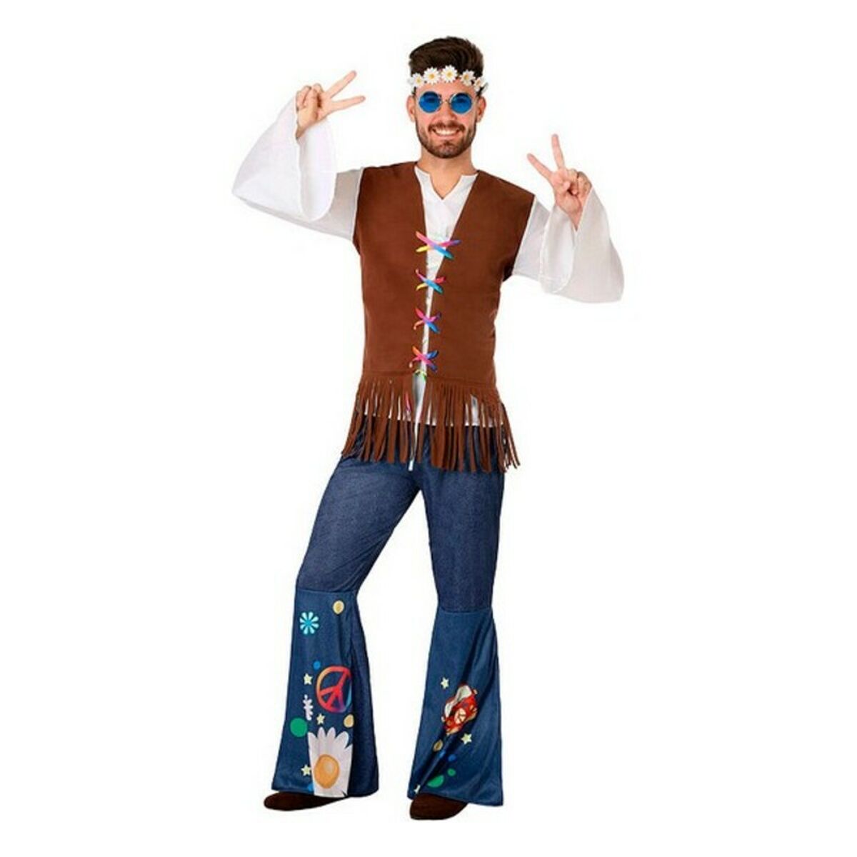 Maskeraddräkt vuxna 110077 Multicolour-Leksaker och spel, Fancy klänning och accessoarer-BigBuy Carnival-peaceofhome.se