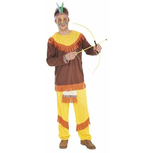 Maskeraddräkt vuxna American Indian M/L (3 Delar)-Leksaker och spel, Fancy klänning och accessoarer-BigBuy Carnival-peaceofhome.se