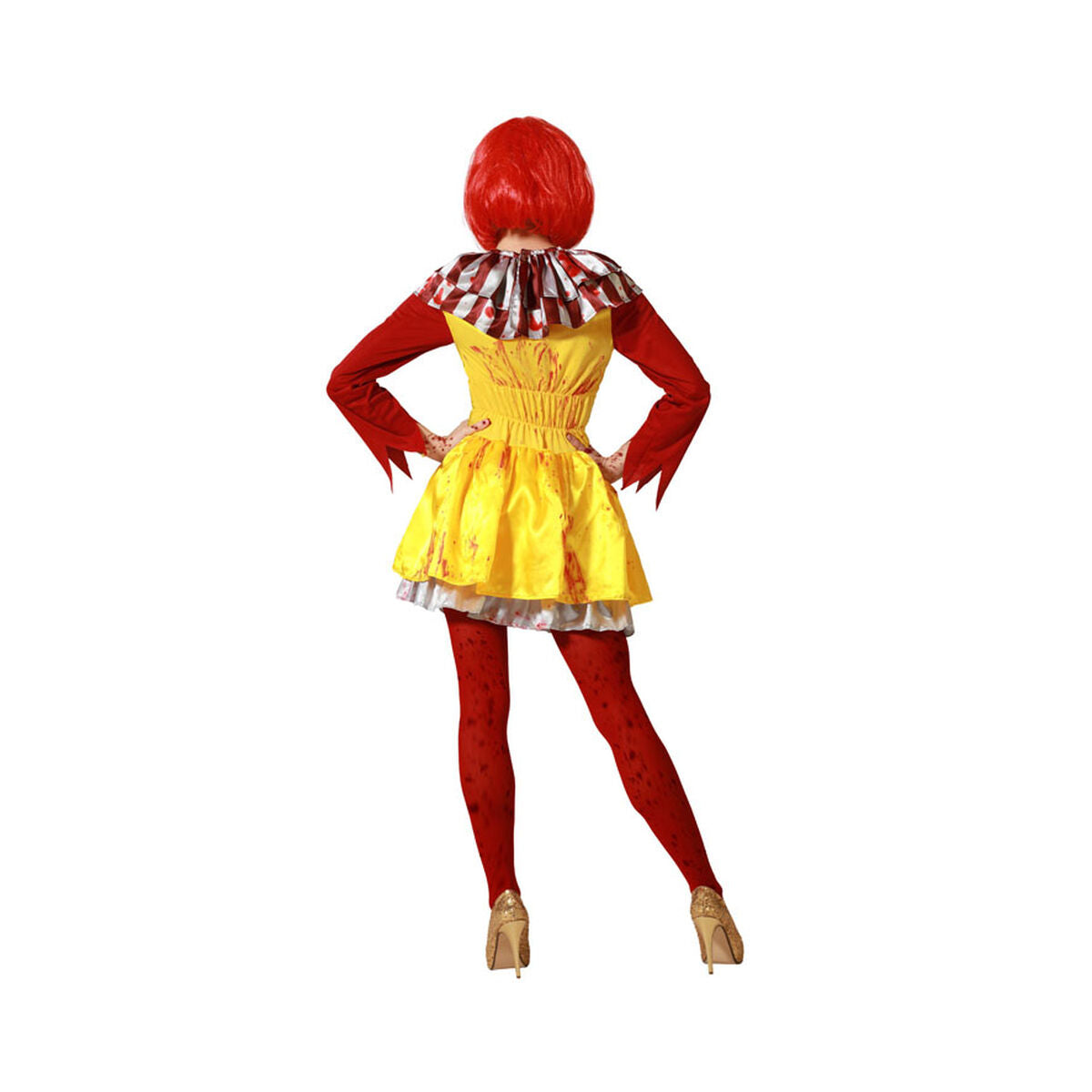 Maskeraddräkt vuxna Blodig clown Kvinna-Leksaker och spel, Fancy klänning och accessoarer-BigBuy Carnival-peaceofhome.se