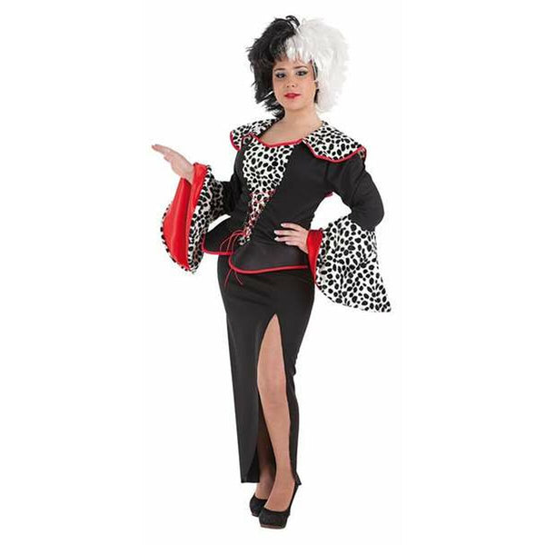 Maskeraddräkt vuxna Cruella de Vil M/L (3 Delar)-Leksaker och spel, Fancy klänning och accessoarer-BigBuy Carnival-peaceofhome.se