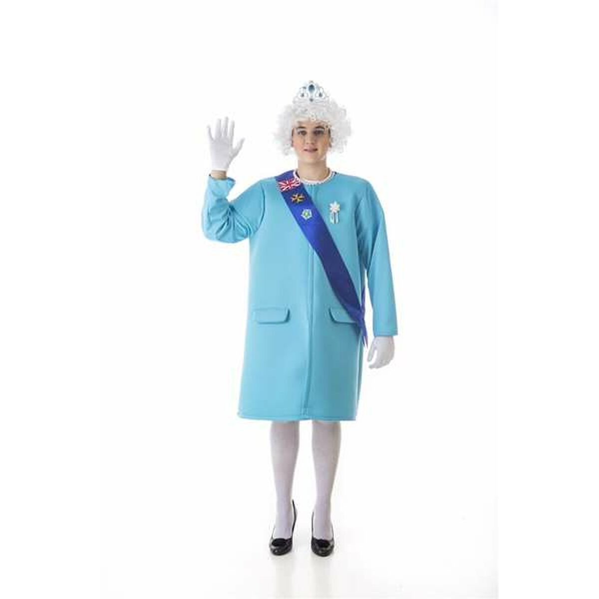 Maskeraddräkt vuxna Elizabeth II Drottning L-Leksaker och spel, Fancy klänning och accessoarer-BigBuy Carnival-peaceofhome.se