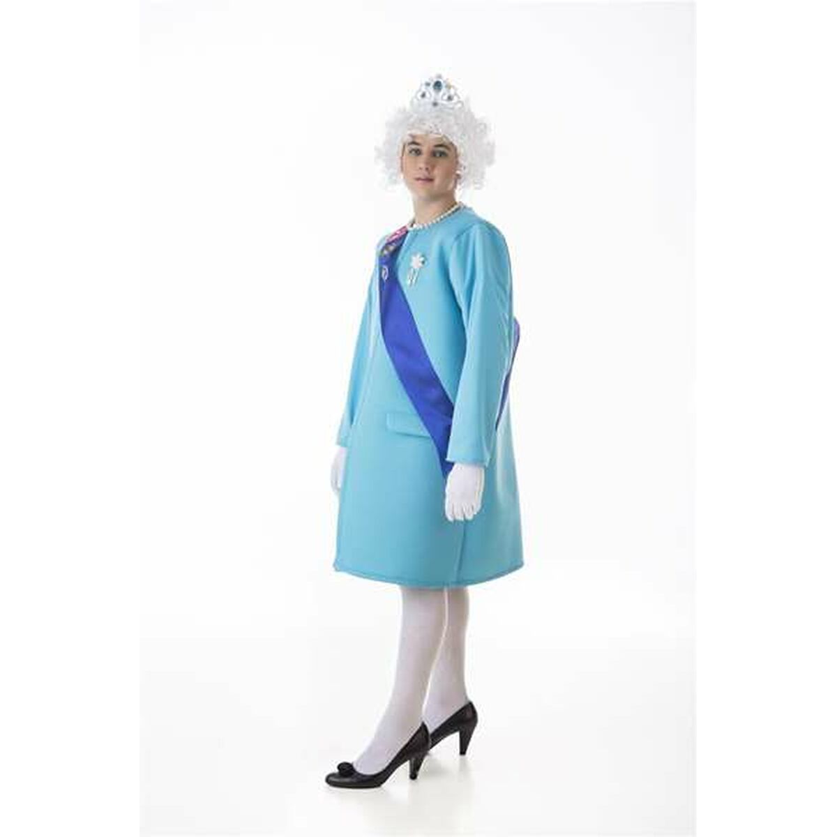 Maskeraddräkt vuxna Elizabeth II Drottning L-Leksaker och spel, Fancy klänning och accessoarer-BigBuy Carnival-peaceofhome.se