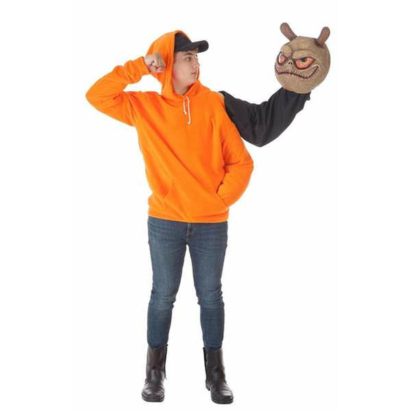Maskeraddräkt vuxna Halloween Alien Orange (2 Delar)-Leksaker och spel, Fancy klänning och accessoarer-BigBuy Carnival-peaceofhome.se