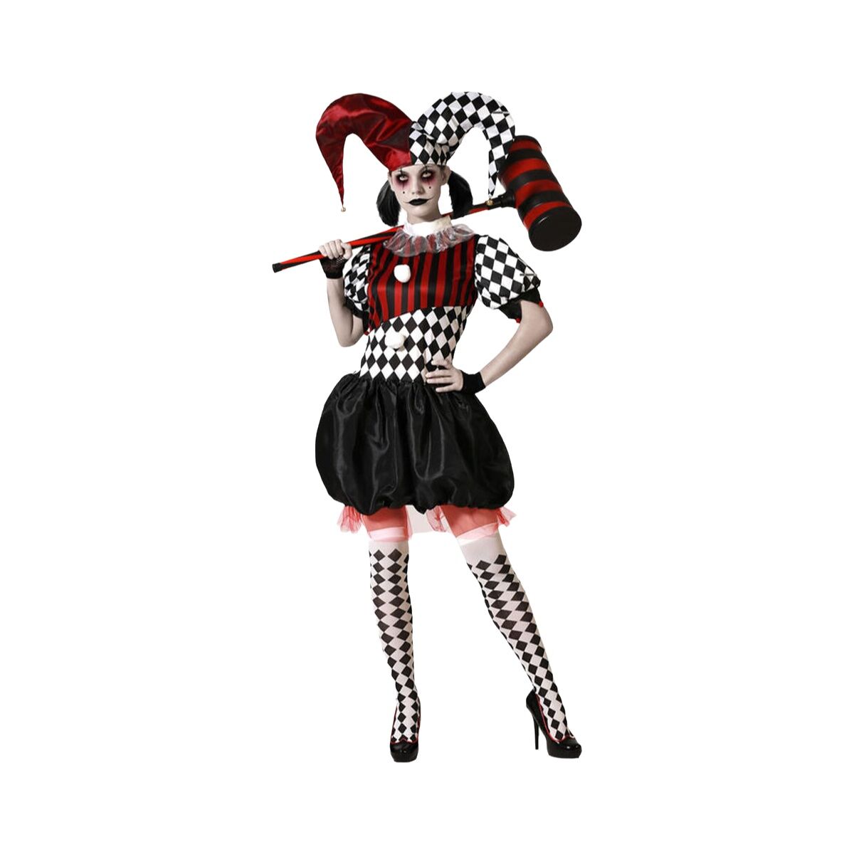 Maskeraddräkt vuxna Harlekinfigur XS/S-Leksaker och spel, Fancy klänning och accessoarer-BigBuy Carnival-peaceofhome.se