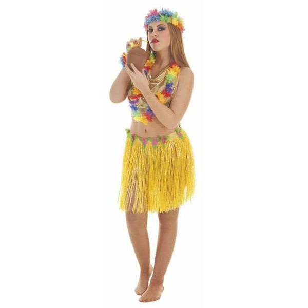 Maskeraddräkt vuxna Hawaiianska M/L (3 Delar)-Leksaker och spel, Fancy klänning och accessoarer-BigBuy Carnival-peaceofhome.se