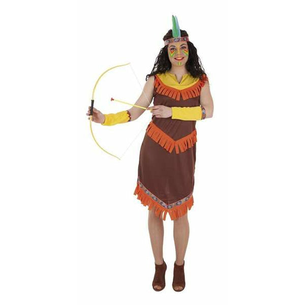 Maskeraddräkt vuxna Kvinna American Indian M/L (3 Delar)-Leksaker och spel, Fancy klänning och accessoarer-BigBuy Carnival-peaceofhome.se