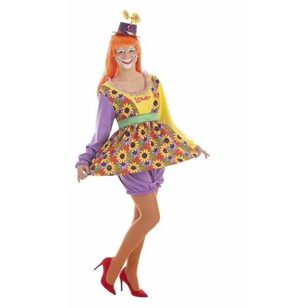 Maskeraddräkt vuxna Love Kvinnlig clown 5 Delar-Leksaker och spel, Fancy klänning och accessoarer-BigBuy Carnival-peaceofhome.se