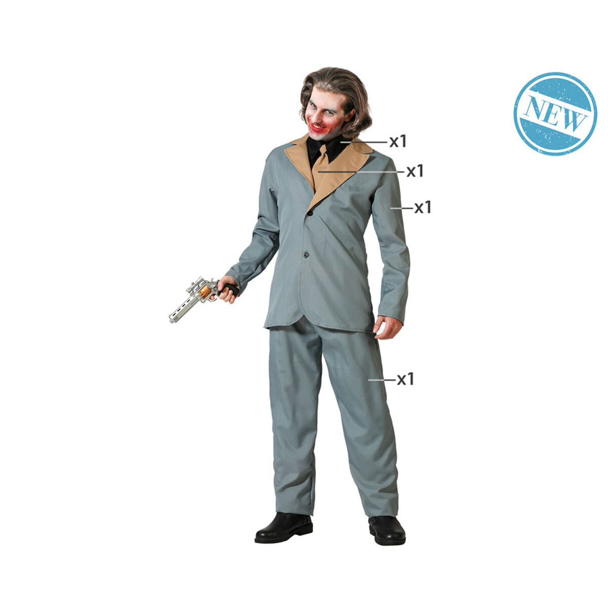 Maskeraddräkt vuxna M/L-Leksaker och spel, Fancy klänning och accessoarer-BigBuy Carnival-peaceofhome.se
