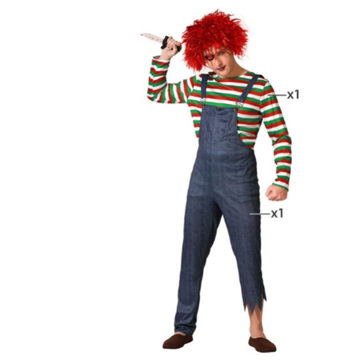 Maskeraddräkt vuxna M/L-Leksaker och spel, Fancy klänning och accessoarer-BigBuy Carnival-peaceofhome.se