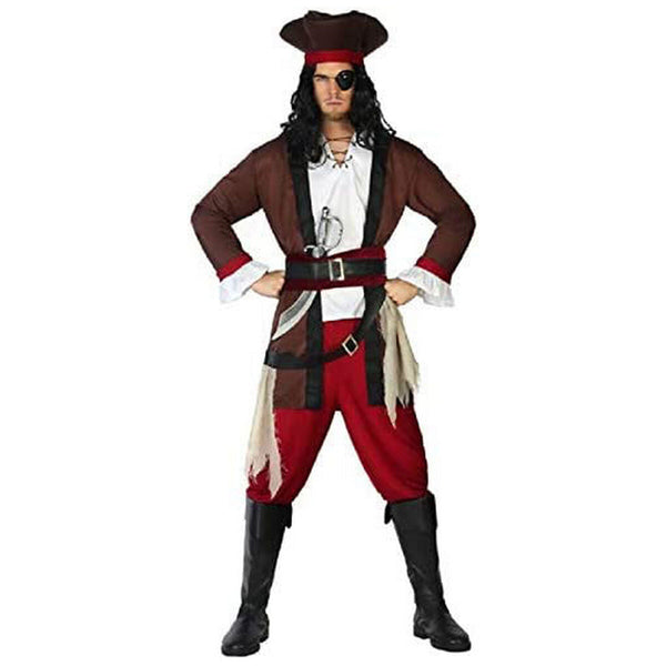 Maskeraddräkt vuxna Manlig pirat-Leksaker och spel, Fancy klänning och accessoarer-BigBuy Carnival-peaceofhome.se