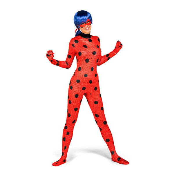 Maskeraddräkt vuxna My Other Me Multicolour LadyBug (7 Delar)-Leksaker och spel, Fancy klänning och accessoarer-My Other Me-peaceofhome.se