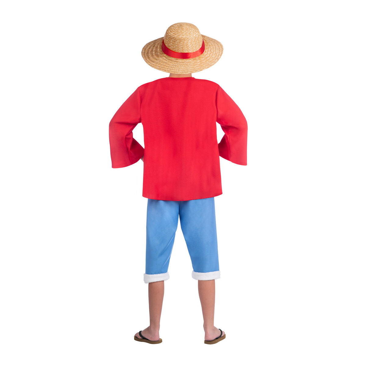 Maskeraddräkt vuxna One Piece Luffy (5 Delar)-Leksaker och spel, Fancy klänning och accessoarer-One Piece-peaceofhome.se