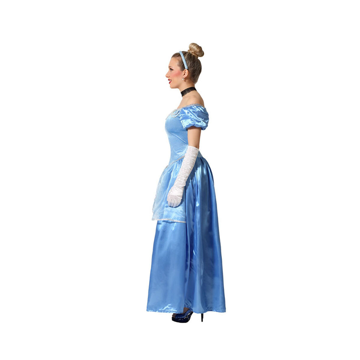 Maskeraddräkt vuxna Prinsessa Blå-Leksaker och spel, Fancy klänning och accessoarer-BigBuy Carnival-peaceofhome.se