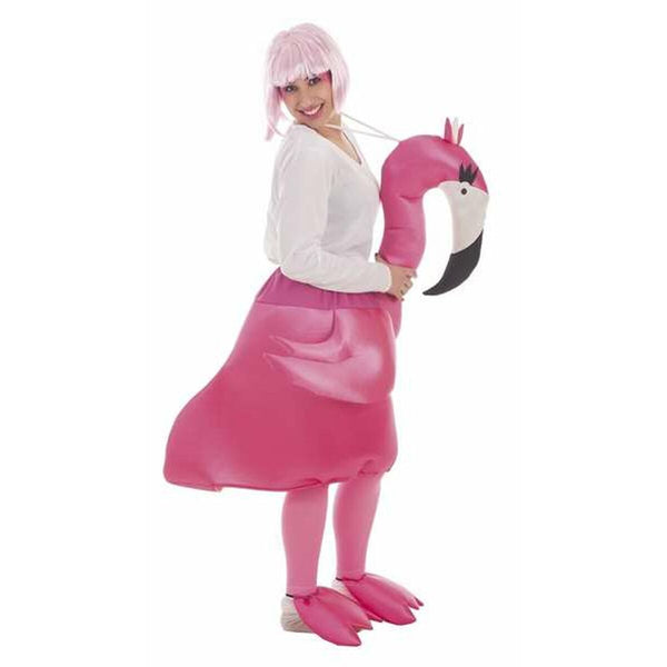 Maskeraddräkt vuxna Rosa flamingo-Leksaker och spel, Fancy klänning och accessoarer-BigBuy Carnival-peaceofhome.se