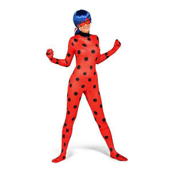 Maskeraddräkt vuxna Shine Inline Ladybug Storlek S-Leksaker och spel, Fancy klänning och accessoarer-BigBuy Carnival-peaceofhome.se