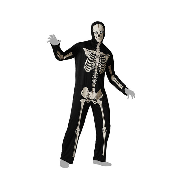 Maskeraddräkt vuxna Skelett-Leksaker och spel, Fancy klänning och accessoarer-BigBuy Carnival-peaceofhome.se