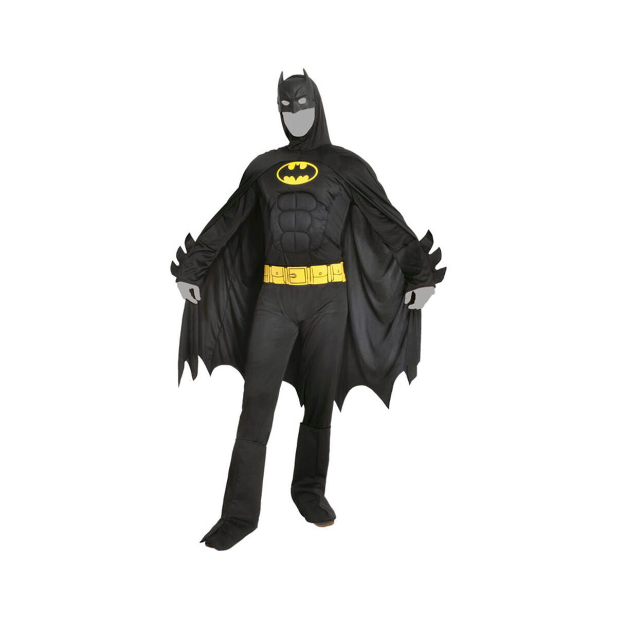 Maskeraddräkt vuxna Svart Batman-Leksaker och spel, Fancy klänning och accessoarer-BigBuy Carnival-peaceofhome.se