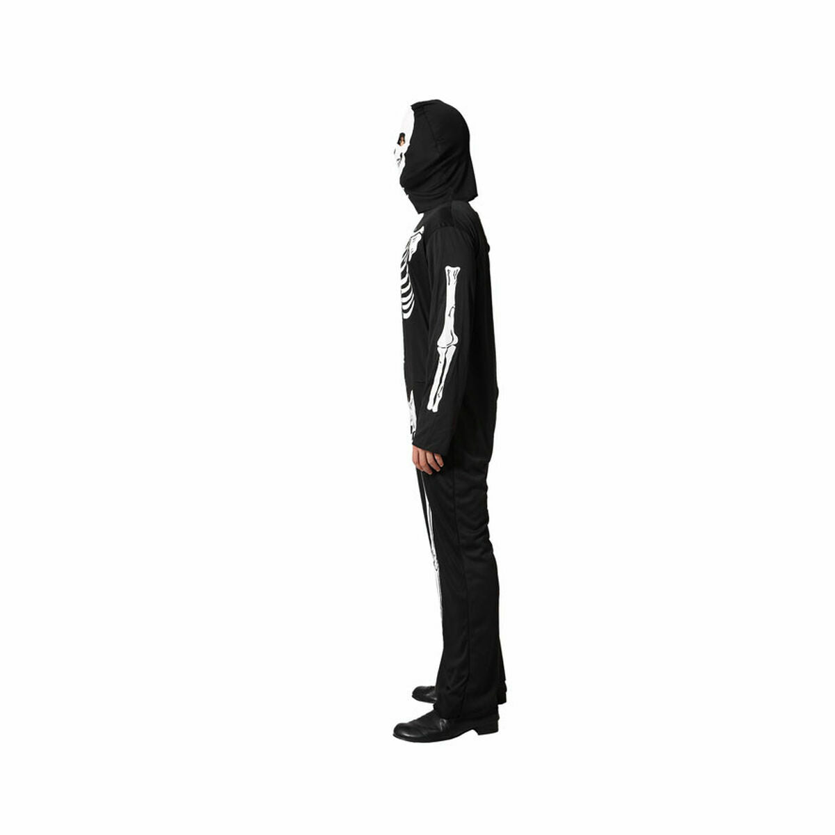 Maskeraddräkt vuxna Svart Skelett-Leksaker och spel, Fancy klänning och accessoarer-BigBuy Carnival-peaceofhome.se