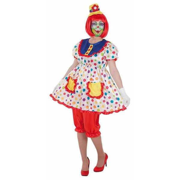 Maskeraddräkt vuxna Tina Kvinnlig clown M/L (3 Delar)-Leksaker och spel, Fancy klänning och accessoarer-BigBuy Carnival-peaceofhome.se