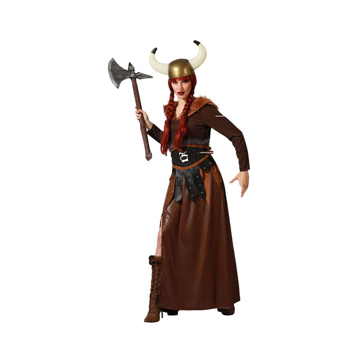 Maskeraddräkt vuxna Vikingakvinna M/L-Leksaker och spel, Fancy klänning och accessoarer-BigBuy Carnival-peaceofhome.se