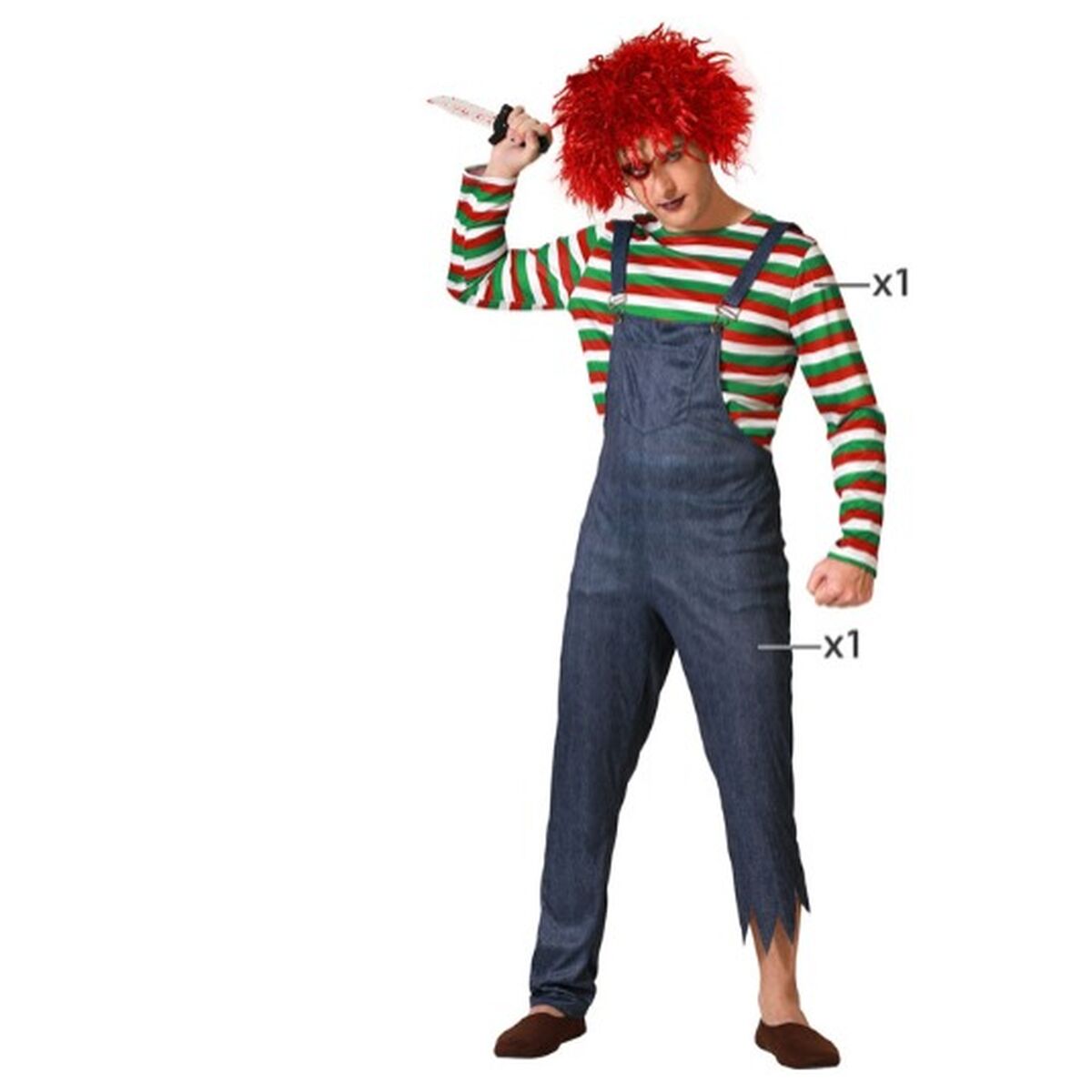 Maskeraddräkt vuxna XL-Leksaker och spel, Fancy klänning och accessoarer-BigBuy Carnival-peaceofhome.se