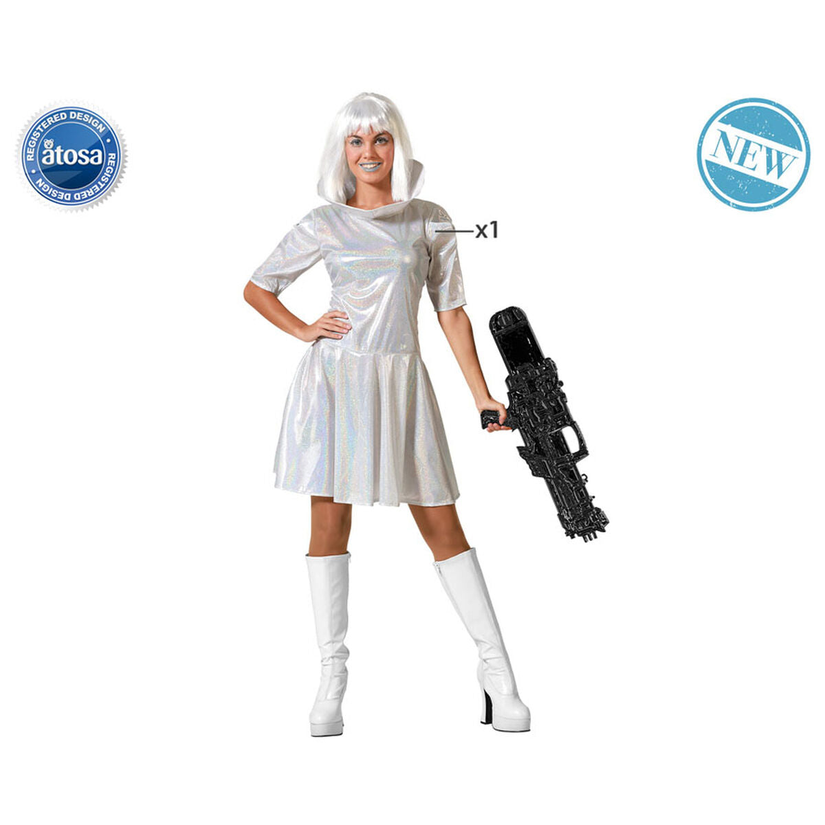 Maskeraddräkt vuxna XS/S-Leksaker och spel, Fancy klänning och accessoarer-BigBuy Carnival-peaceofhome.se