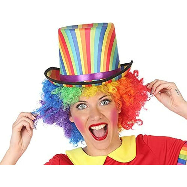 Maskeraddräktsaccessoarer Multicolour Hatt Cirkus-Leksaker och spel, Fancy klänning och accessoarer-BigBuy Carnival-peaceofhome.se