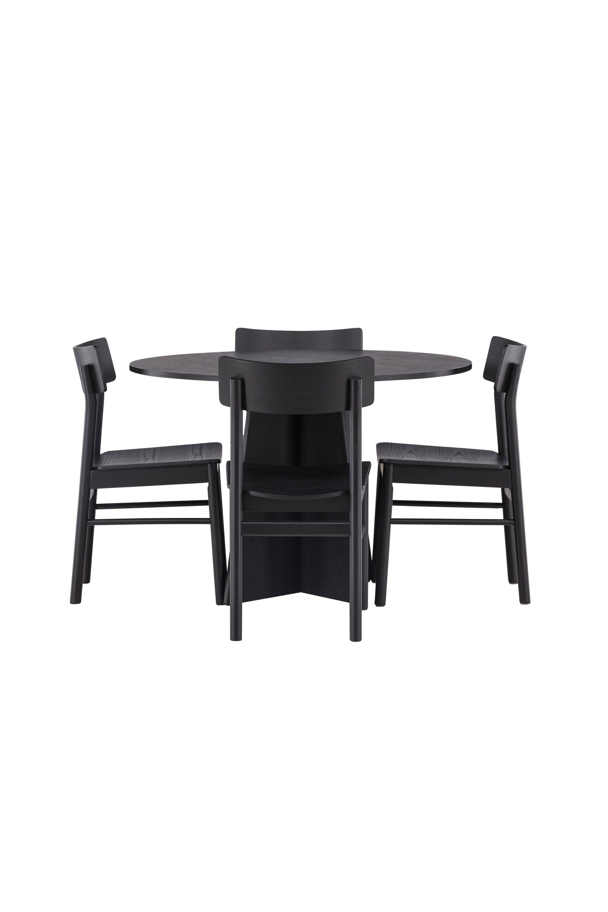 Matbordet Bootcut Oval & stolarna Montros-GR Dining Set-Venture Home-peaceofhome.se